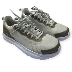 NEW Timberland PRO Setra Safety Toe Shoes SIZE 7 WIDE Grey Sneakers NIB